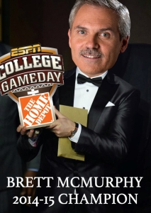 Brett McMurphy: 2014-15 Champion