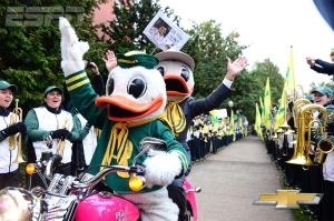 Corso picks the Ducks (courtesy of College Gameday twitter)